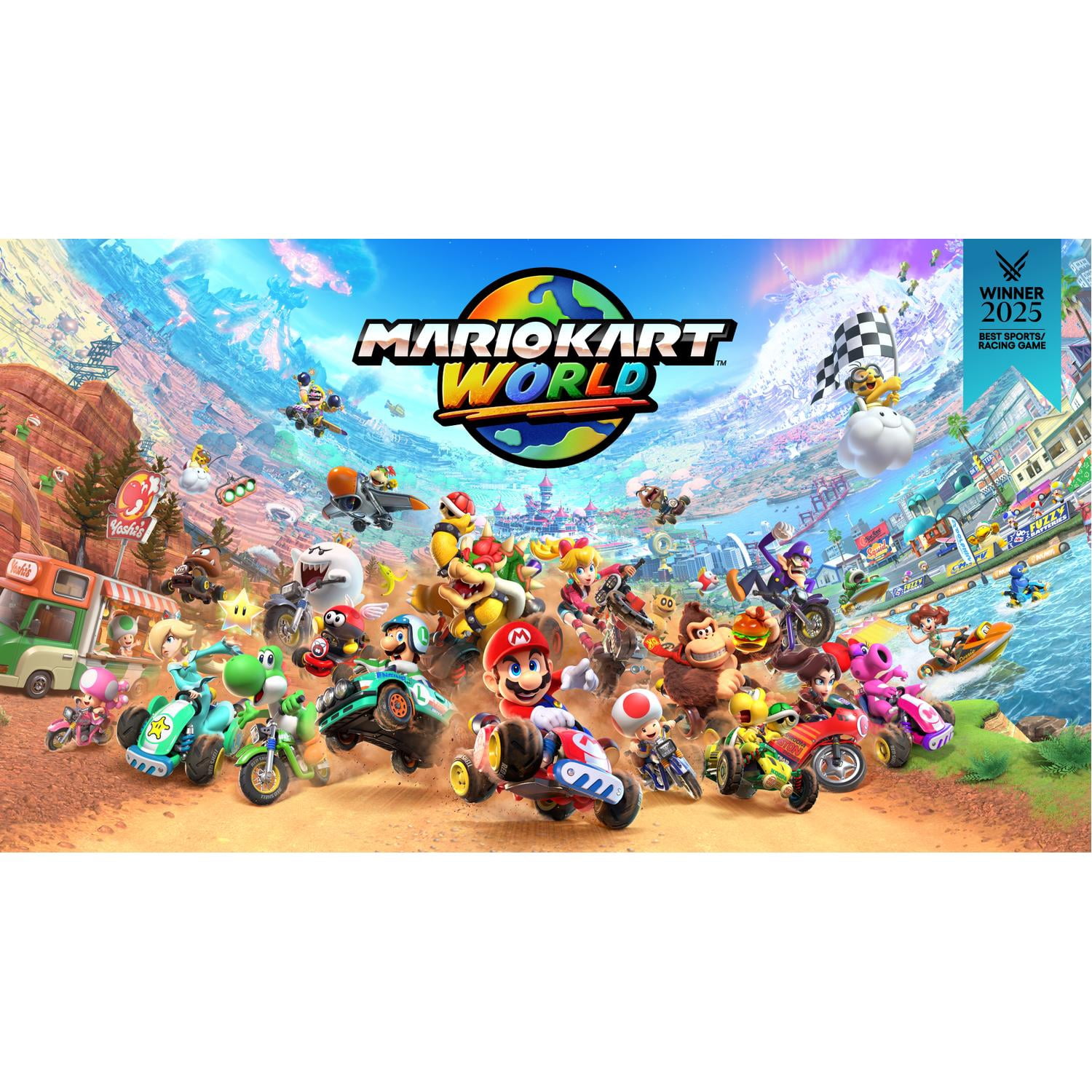 Free Shipping! Nintendo Mario Kart World Digital for Nintendo