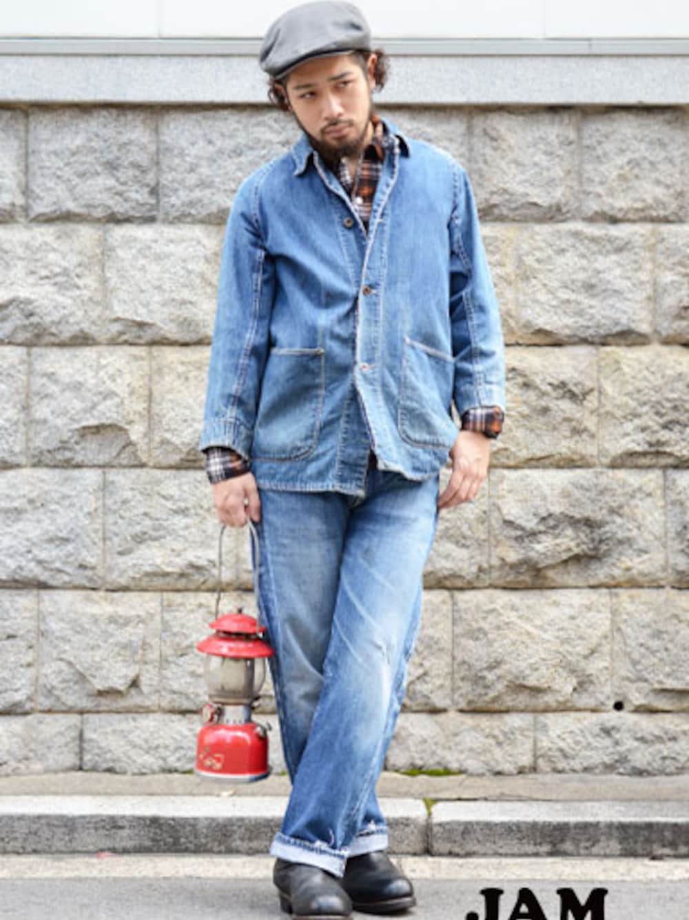 古着屋JAM｜カバーオールを使ったコーディネート - WEAR