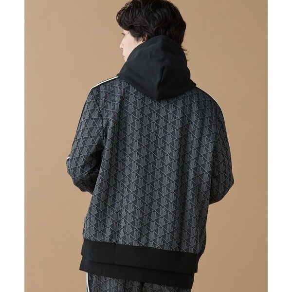 ラコステ（LACOSTE）/モノグラムジャカードトラックジャケット