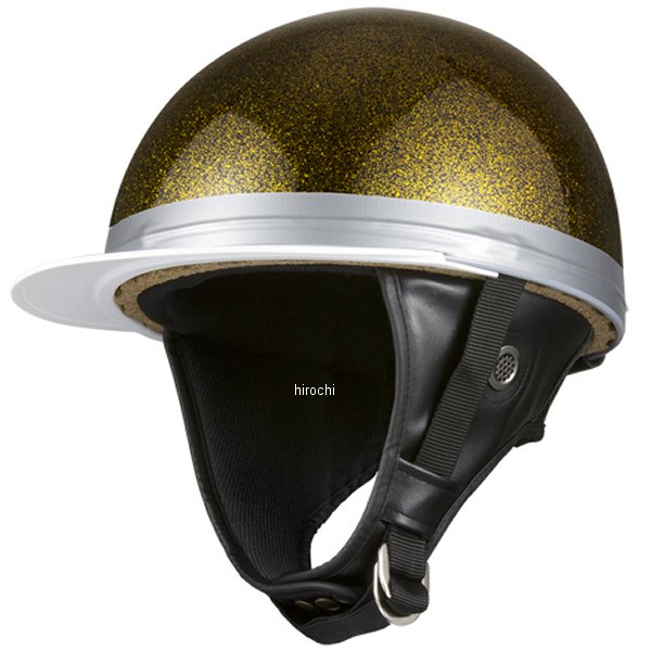 NBS バイクパーツセンター ハーフヘルメット コルク半 三つボタン