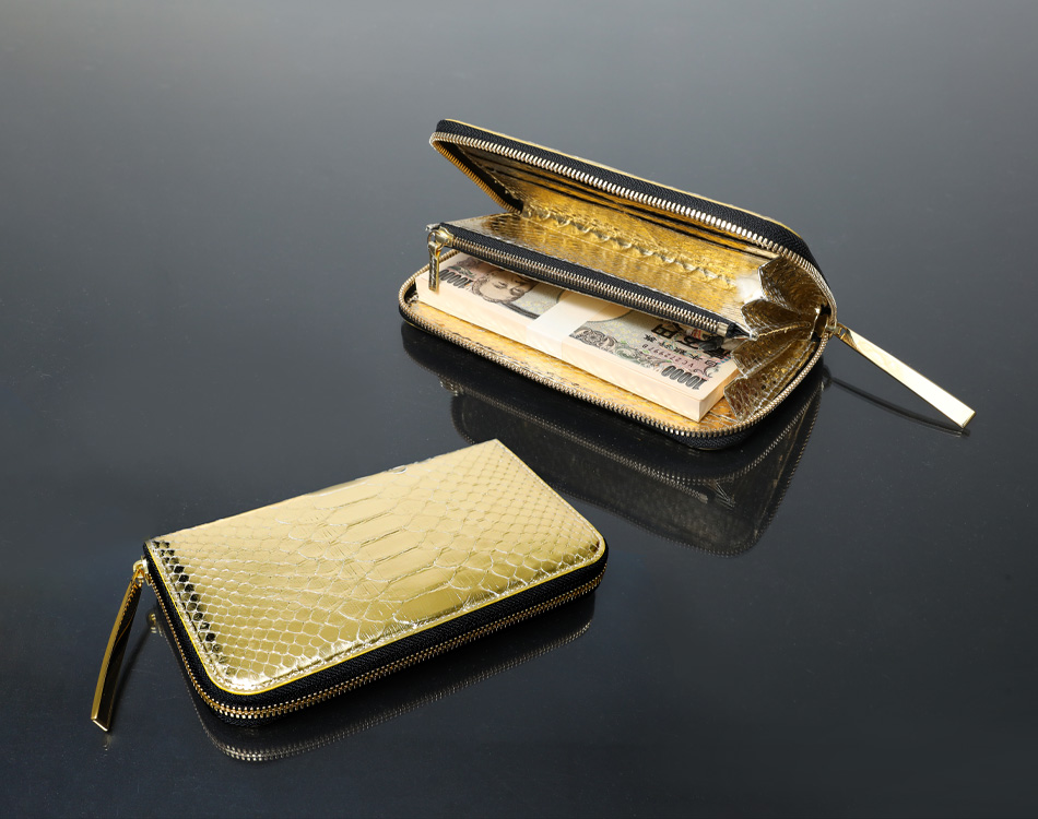 池田工芸】日本最大のエキゾチックレザー専門店が贈る100万円専用長