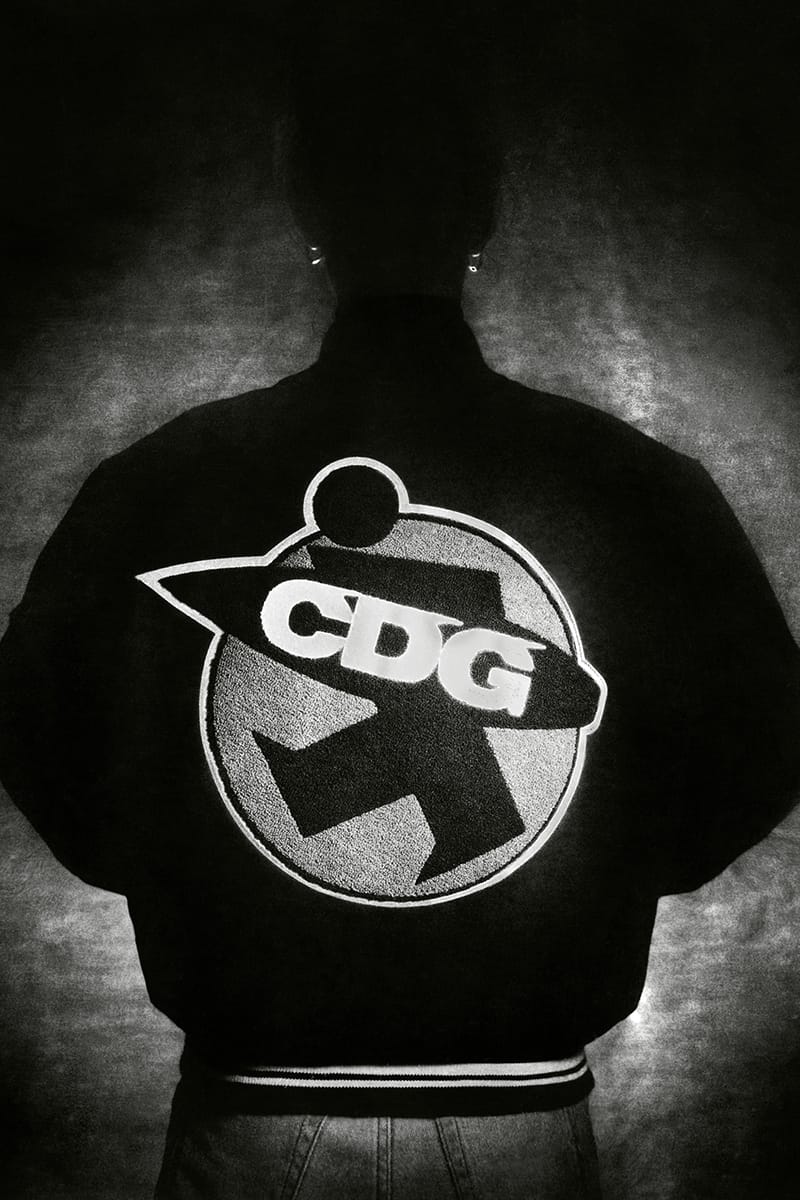 ステューシー/コム デ ギャルソンによるコラボジャケットがリリース