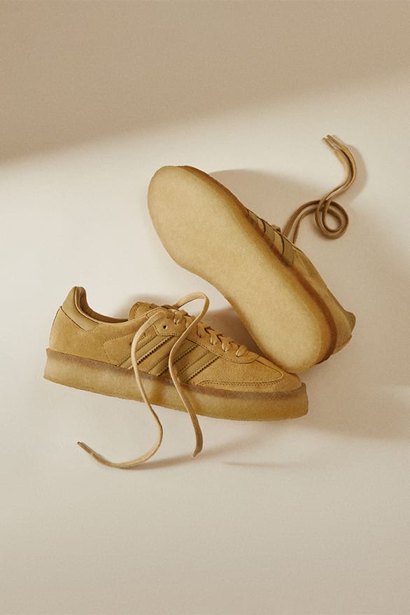 ロニー・ファイグの手掛けたクラークスxアディダス サンバが発売