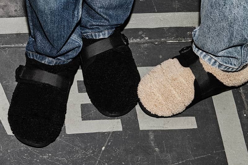 アーペーセー x スブによるコラボレーションは冬でも履けるサンダル