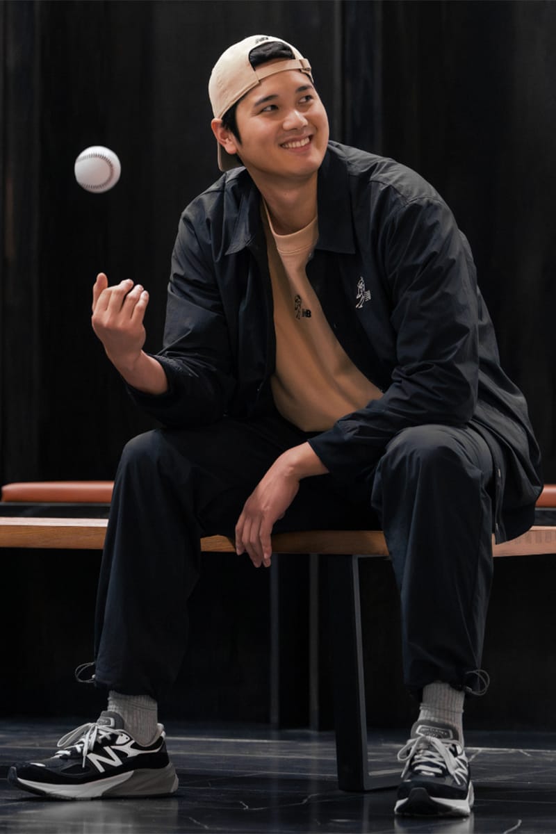 大谷翔平のニューバランスのシグネチャーコレクションをアトモスで発売