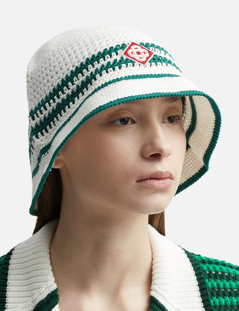 Casablanca - ユニセックス クロシェ テニスハット | HBX