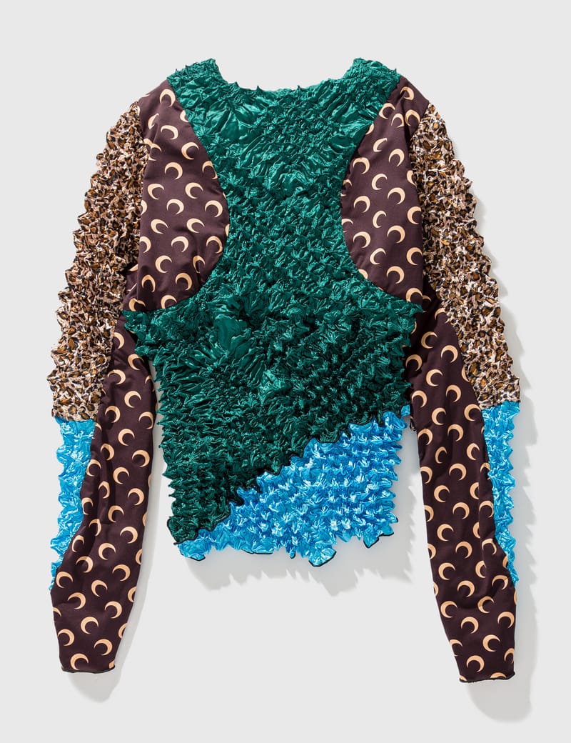 Marine Serre - Multi Color Pop Corn Top | HBX