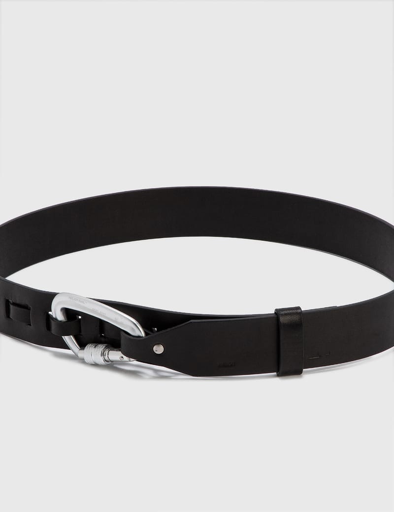 Heliot Emil - Leather Carabiner Belt | HBX