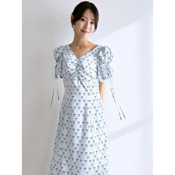 リボンモチーフワンピース | スナイデル(SNIDEL) | マルイウェブチャネル