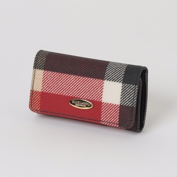 クレストブリッジチェックPVCキーケース | ブルーレーベル・クレスト