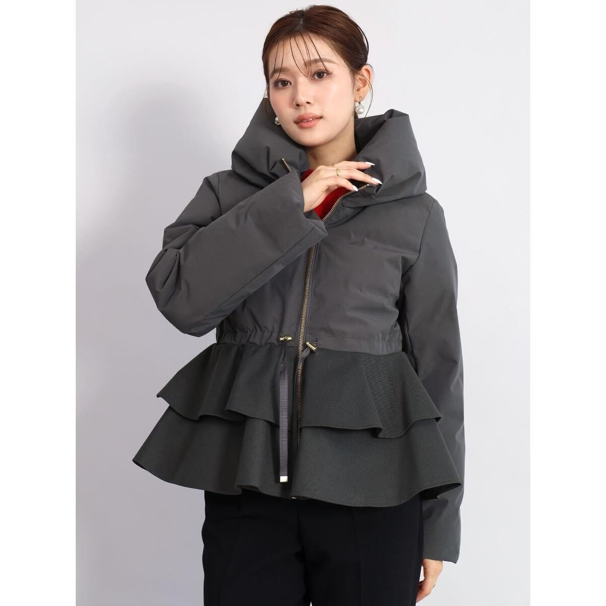 フリルペプラムダウンコート | フェンネル(FENNEL) | マルイウェブチャネル