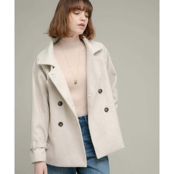 メルトンジャージースタンドカラーコート | アーバンリサーチ サニー