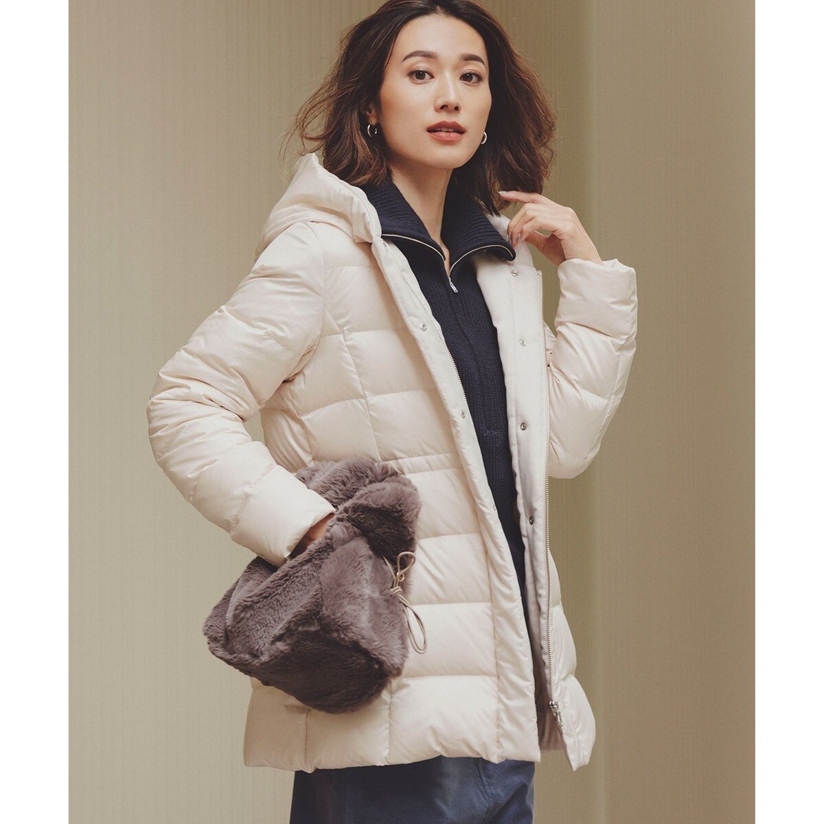 洗える】シレータフタ ショート ダウンコート | 23区(23KU) | マルイ