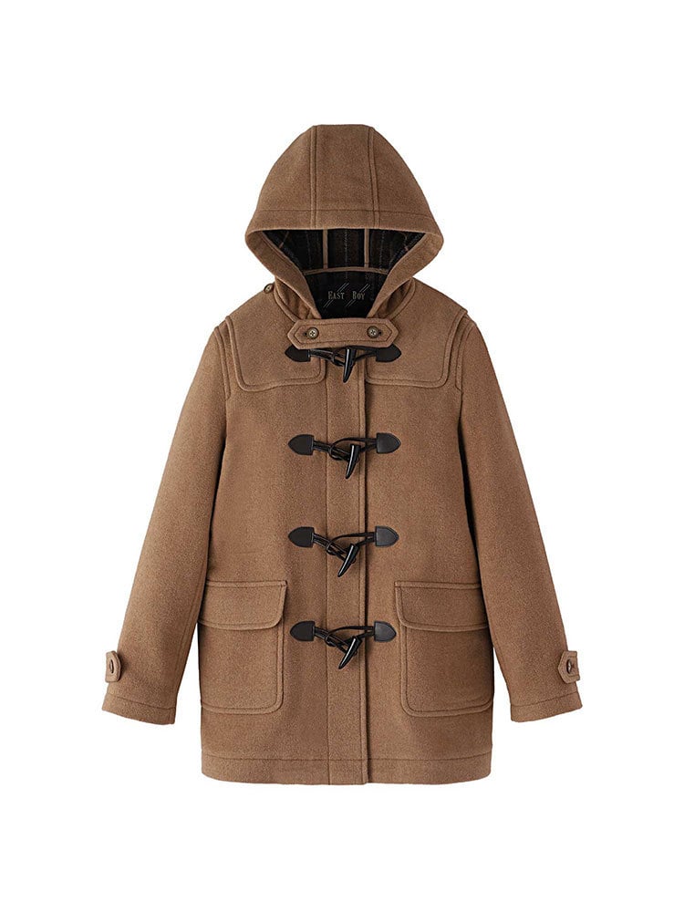 EAST BOY ブラウン ダッフルコート サイズ7 公式通販】イーストボーイ