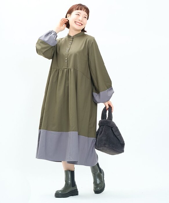 大きいサイズ】切替え大好きOP | アズノゥアズオオラカ(AS KNOW AS