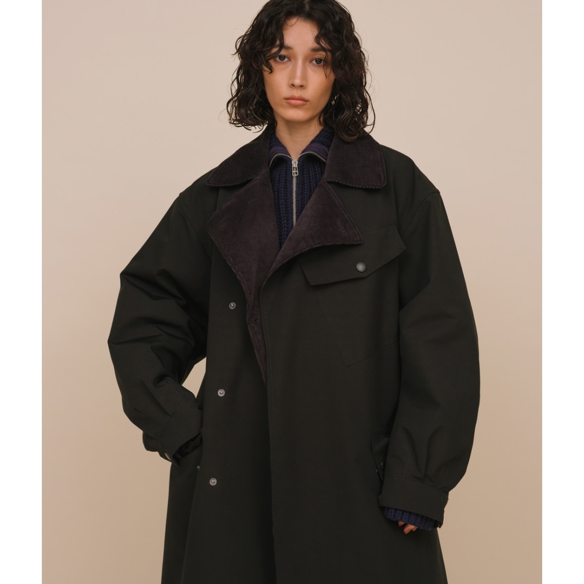 BARBOUR バブアー別注】DESPATCH RIDERS COAT ノンオイルド ロイヤル