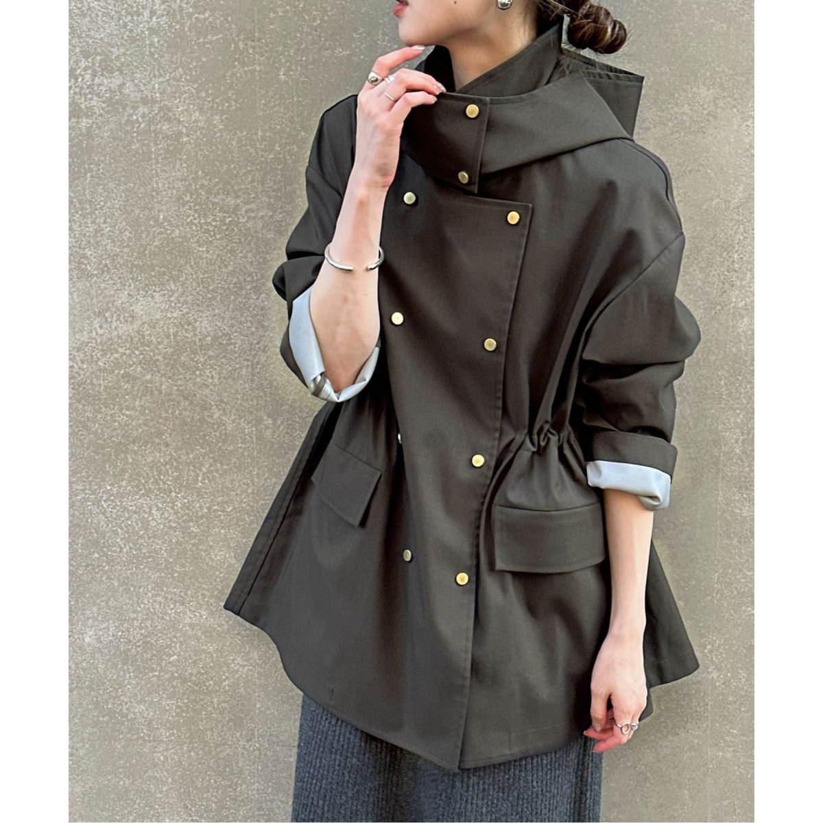 ウインドプルーフテントシルエットブルゾン | ノーブル(Noble