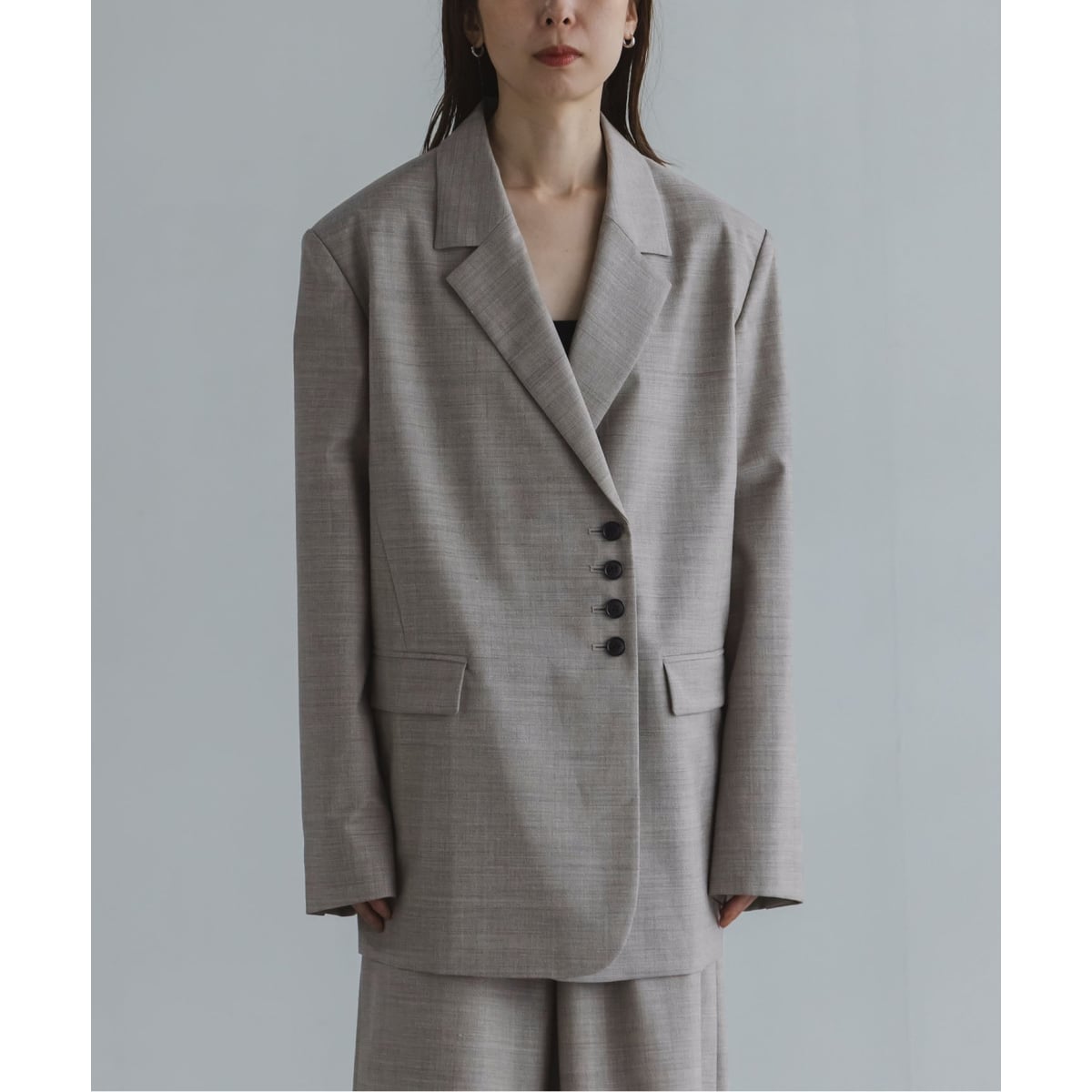 ELENI/エルニ ウールモヘアオーバージャケット | ノーブル(Noble