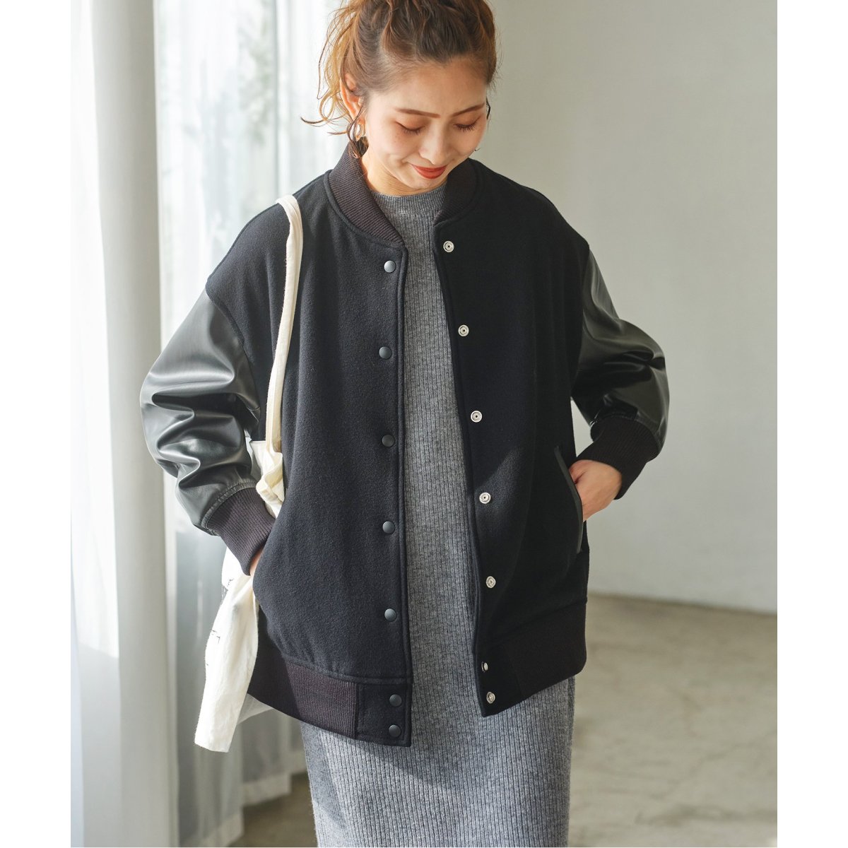 ≪WEB限定追加≫スタジアムジャンパー | スピック＆スパン(Spick and