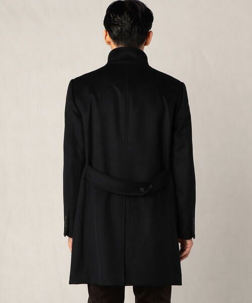 セール】 アンゴラ×ウールビーバー仕上げ イタリアンカラーコート