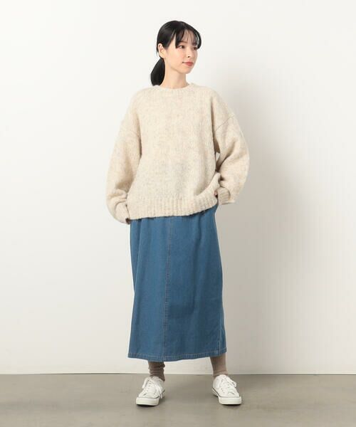 セール】 ミックスヤーン ニット プルオーバー （ニット・セーター