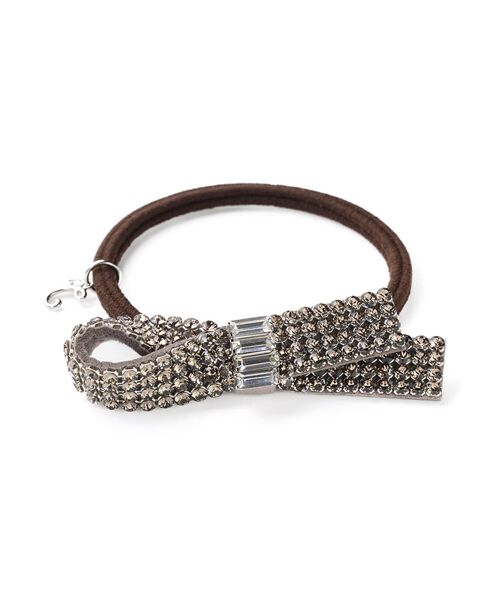 クリスタルメッシュパヴェ ポニー （ヘアゴム・シュシュ）｜Complex