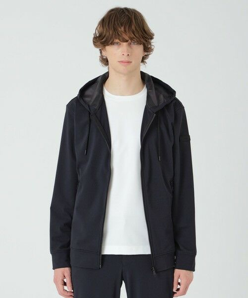 セール】 【BLACK lab.】バッググリッドテクニカルパーカー