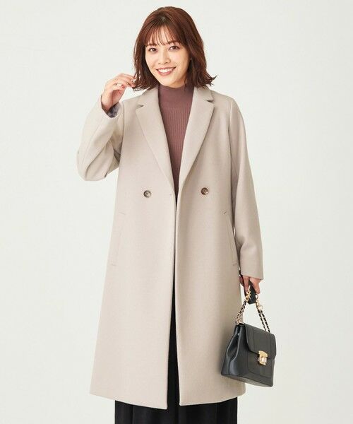 セール】 ウールライクダブルチェスター コート （その他アウター