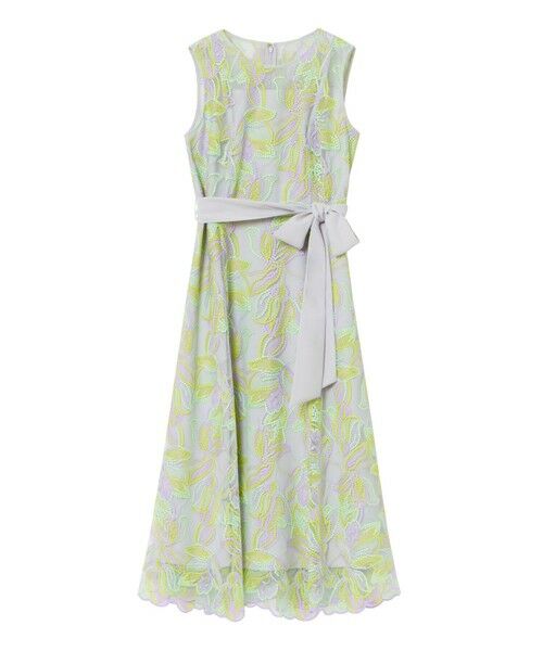 セール】 フローラルエンブロイダリー ワンピース （ドレス）｜ANAYI