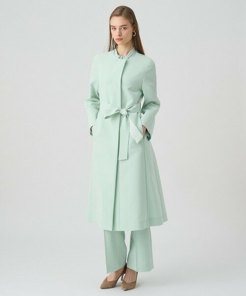 Eternal Line 2025】コンパクトストレッチノーカラーコート （その他