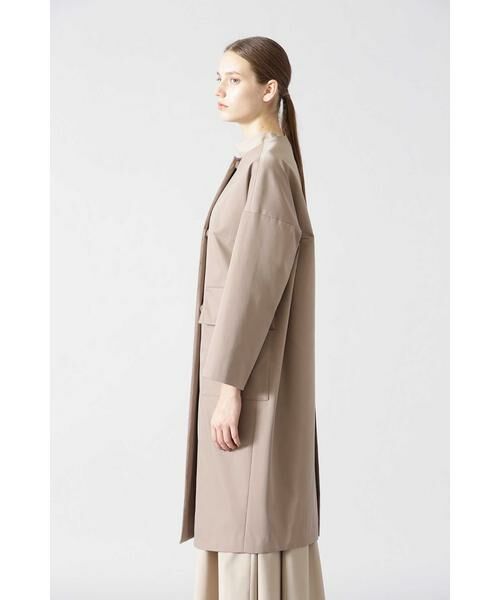 セール】 ◇ドライコンパクトノーカラーコート （アウター）｜ADORE