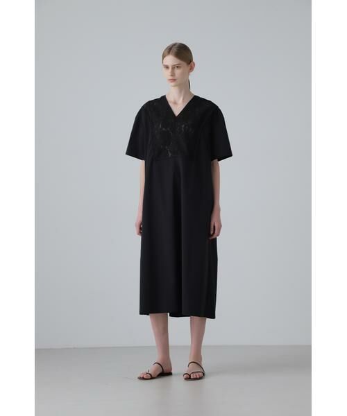 セール】 レースヨークタイプライターワンピース （ワンピース