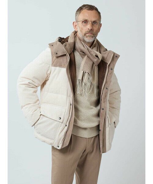 セール】 Combination Short Down Jacket （ブルゾン）｜Aquascutum
