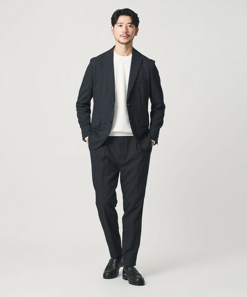 WEB限定 WARDROBE SMART】LANATEC セットアップ/背抜きジャケット