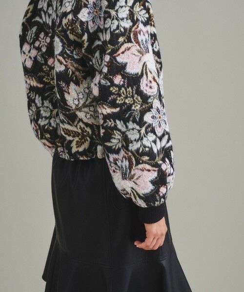 セール】 ファー衿ジャガードブルゾン （ブルゾン）｜GRACE