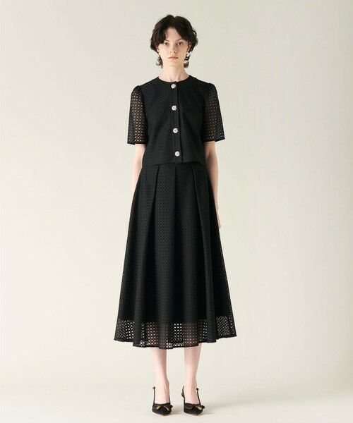 セール】 レースタックスカート （ロング・マキシ丈スカート）｜GRACE