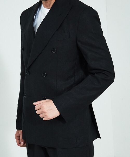 セール】 De Petrillo/デ ペトリロ アイリッシュリネンダブルスーツ