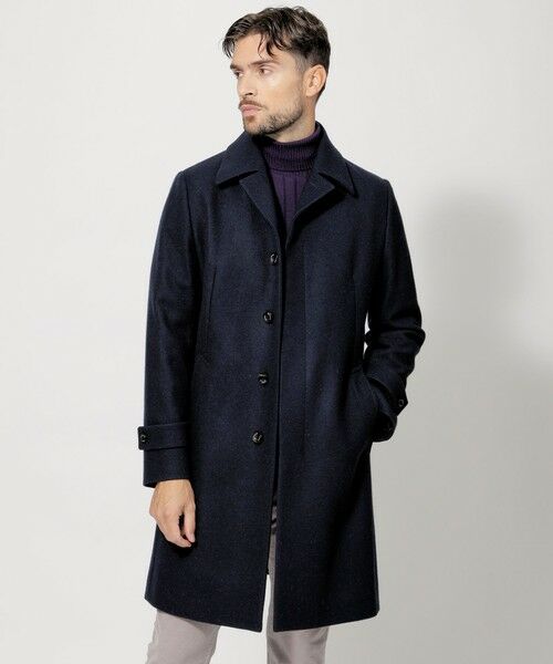 セール】 メルトンステンカラーコート （その他アウター）｜EPOCA UOMO