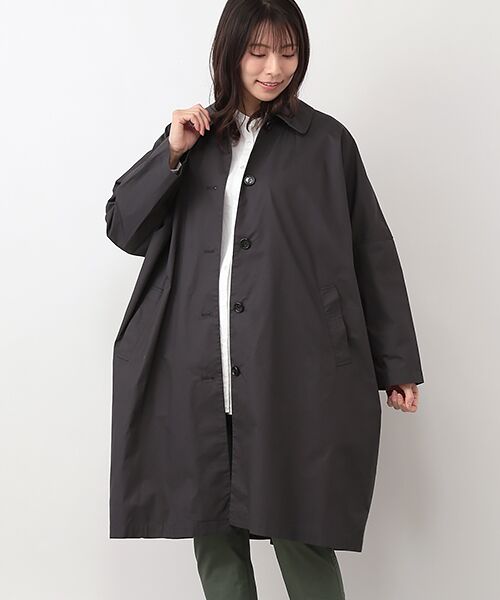 セール】 コットン綾ダンプワッシャービッグバルマカーンコート