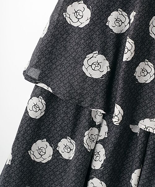 セール】 【OUTLET】カメリアロゴボーダーpt.スカート （ロング