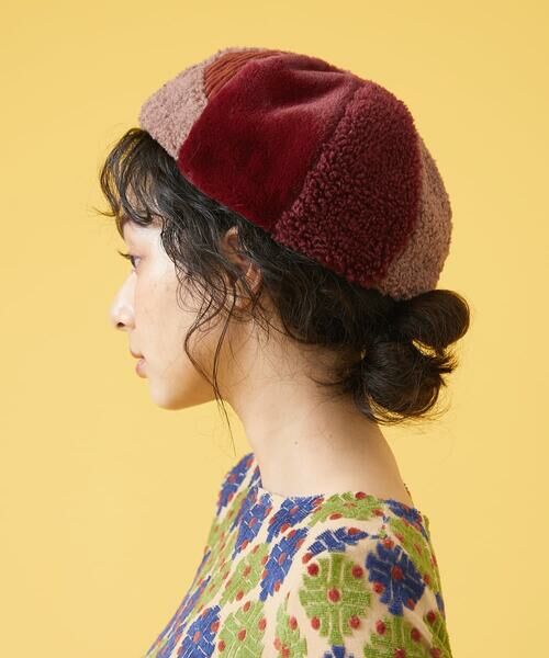 セール】 ミックスファーベレー帽 （キャップ）｜Jocomomola