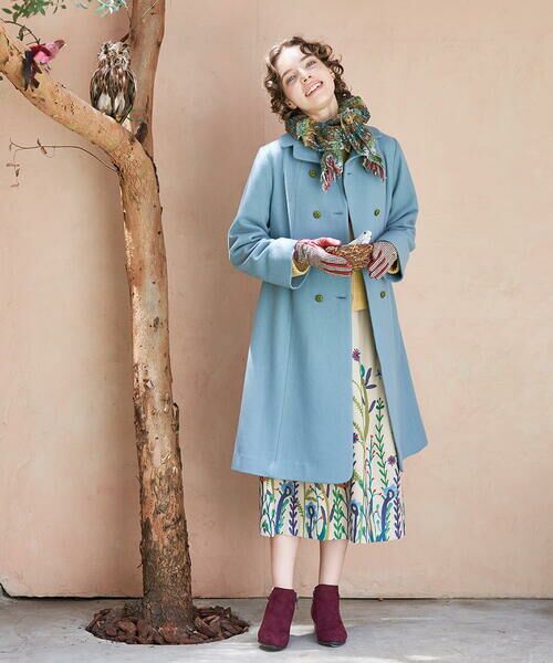 セール】 メルトンロングコート （その他アウター）｜Jocomomola