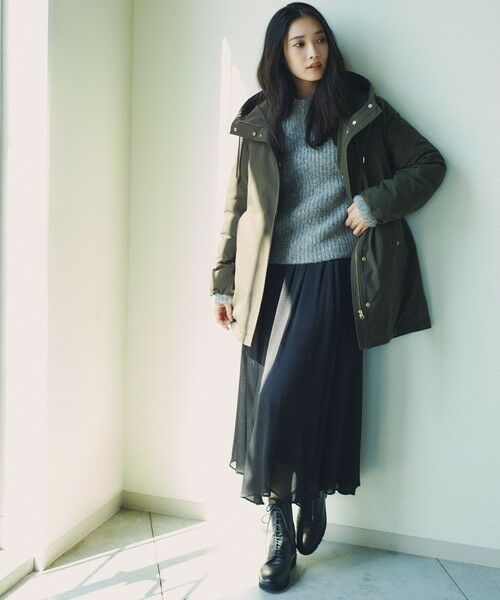 セール】 【一部店舗限定/撥水加工】ミリタリー ダウンコート （ダウン