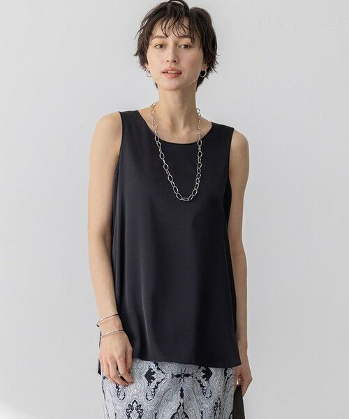 Oggi5月号掲載】ミスティサテン タンクトップ （タンクトップ）｜L