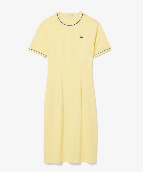 セール】 配色ラインドリブTシャツドレス ワンピース （ロング・マキシ