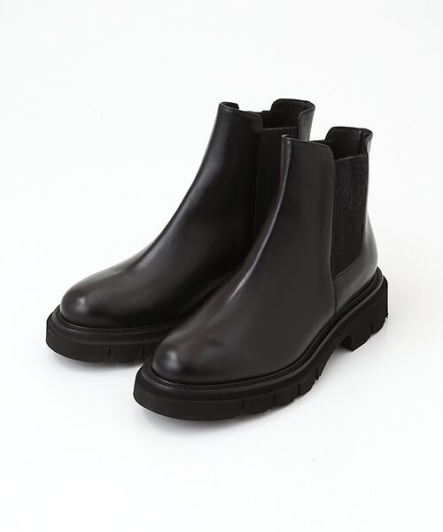 異素材ショートブーツ （ブーツ（ショート丈））｜Luca Grossi / ルカ