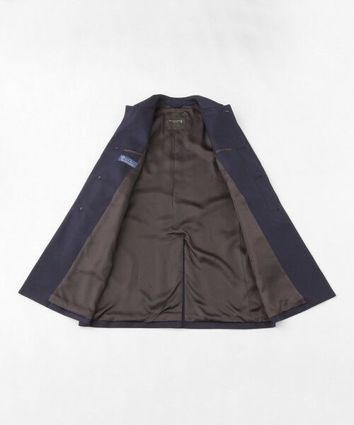 DUNFORD】【Loro Piana Fabric】ウールツイルステンカラーコート