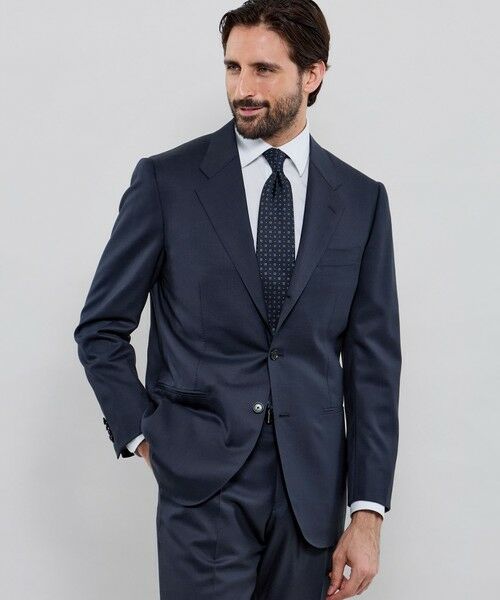 ウールシルク ツイルスーツ （セットアップ）｜MACKINTOSH LONDON(MENS