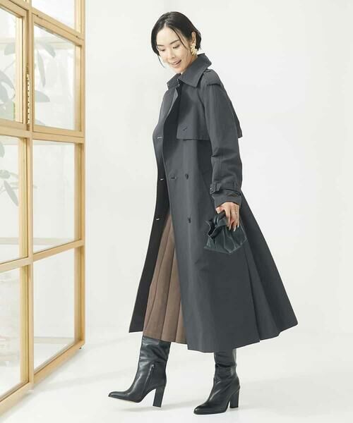 ロングトレンチコート （トレンチコート）｜MICHEL KLEIN / ミッシェル