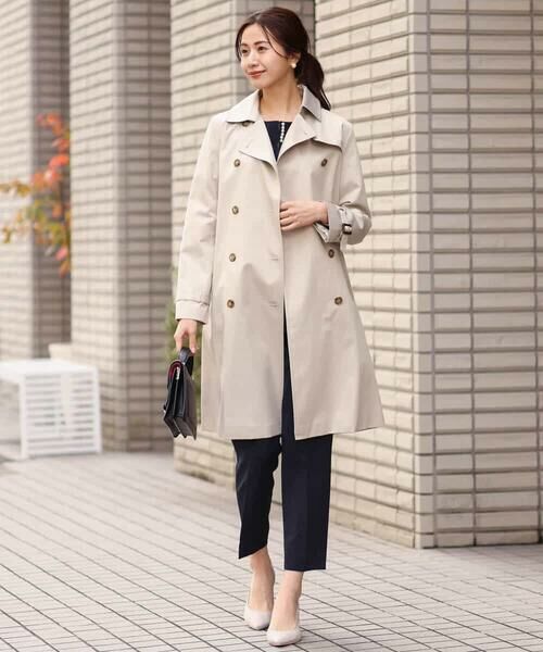 ベーシックトレンチコート/撥水加工・防花粉 （トレンチコート）｜MK